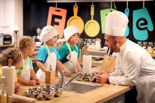Detský kutz varenia so šéfkuchárom vo Foodie