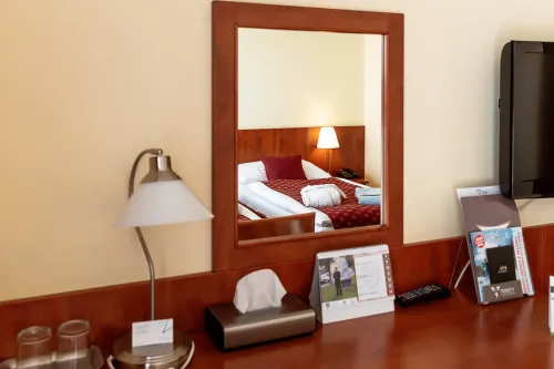 Interiér hotelovej izby v hoteli Senec